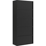 Ormarić za spise crni 90 x 40 x 240 cm čelični | shoptok.hr