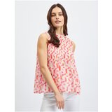 Orsay Pink Women Patterned Blouse - Women | ePonuda.com