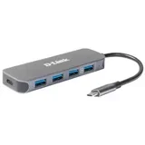 USB-C to 4-Port USB 3.0 Hub with Power Delivery