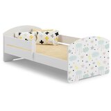 Kobi Furniture Enojna postelja Luk 140x70 z umetniškim delom - Zvezde, (21960867) Cene
