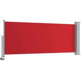 vidaXL Uvlačiva bočna tenda za terasu 100 x 300 cm crvena | shoptok.hr