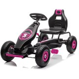 Lean_Toys Gokart na pedala G18 z guma kolesi Roza | Shoptok.si