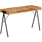  Pisalna miza iz trdnega mangovega lesa 118x50x75 cm | Shoptok.si