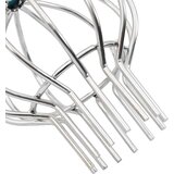  Zaštita od lišća za žljeb 8 pcs Srebrno 110 mm Nehrđajući čelik | Eponuda.com
