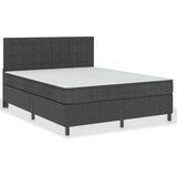  Boxspring postelja temno siva iz blaga 180x200 cm, (20643632) | Shoptok.si