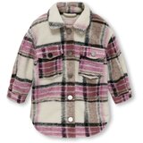 Kids Only Prehodna jakna 'Andrea' bež / kremna / roza / črna | Shoptok.si
