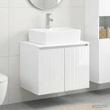  Set namještaja za kupaonicu Bijela visokog sjaja 62,5 x 44,5 x 50 cm | shoptok.hr
