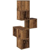Police za kutne zidne Staro drvo 48 x 48 x 120 cm | shoptok.hr