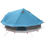 Tipi šator s krovom Plava 700 x 700 x 395 cm Poliester i čelik | Eponuda.ba