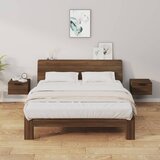 vidaXL zidni noćni ormarići 2 kom smeđeg hrasta 34 x 30 x 20 cm Cijene