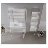 Hanah home Kupatilski ormarić sa umivaonikom i ogledalom (2 komada) Arno 100 764 | Eponuda.com