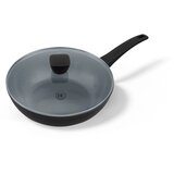  BE Living Wok tava s poklopcem Delight Black 28 cm u