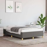  Posteljni okvir temno siv 120x200 cm blago, (20725871) Cene