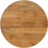 Stolna ploča Ø 90 x 3 8 cm okrugla od masivnog drva manga Cijene