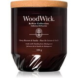 WoodWick Cherry Blossom & Vanilla dišeča sveča z lesenim stenjem 184 g Cene