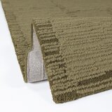 Flair Rugs Zelena ročno tkana volnena preproga 140x200 cm Harris Modula Wool – | Shoptok.si