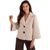RUE PARIS Jacket-IT-KR-FL8159.24-beige | Shoptok.si