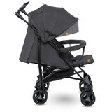 Lionelo Irma kišobran kolica, Black/Dark Grey | shoptok.hr
