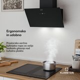 Klarstein Laurel kosa napa | režim ekstrakcije i recirkulacije zraka | sigurnosno staklo | 417 m³/h | 60 cm | shoptok.hr