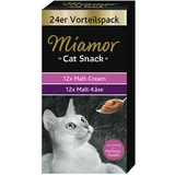 Miamor Cat Snack krema s sladom & slad-sir Multibox - 24 x 15 g