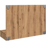 Ormarić s ogledalom i LED zaslonom Artisan hrast 90x31,5x62 cm | shoptok.hr
