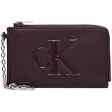 Calvin Klein Jeans Denarnice BOLD CK L ZIP CARDCASE LV04F1280G Kostanjeva Cene