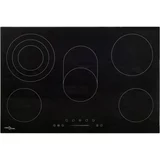 vidaXL keramična kuhalna plošča s 5 gorilniki na dotik 90 cm 8500 w