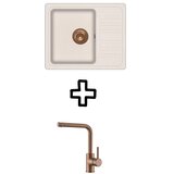 Aquasanita Set Notus SQ102AW + Zora PVD Silica/Bakar | shoptok.hr