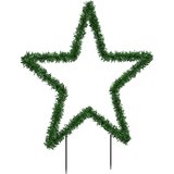  Ukrasno božićno svjetlo sa šiljcima zvijezda 115 LED 85 cm | shoptok.hr
