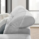 XORA KOTNA SEDEŽNA GARNITURA, tkanina svetlo siva | Shoptok.si