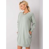BASIC Feel Good Dress-RV-TU-5184.93P-Pistachio | Shoptok.si