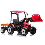 Traktor na akumulator s prikolicom Hercules 24V - crveni Cijene