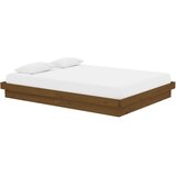  Okvir za krevet masivno drvo boja meda 135 x 190 cm bračni | shoptok.hr