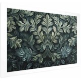  Plakat - Victorian Leaves in Dark Greens 30x21 Bez okvira s margom | shoptok.hr