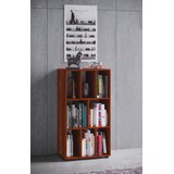 MID.YOU PISARNIŠKI REGAL 60/114/40 cm barve oreha | Shoptok.si