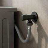 REA Bath Kutni ventil 02 1/2" x 3/4" Black | shoptok.hr