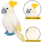 Plišana igračka Papiga Cockatoo 35 cm - bijela | shoptok.hr