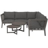 Bessagi Garden Lounge Garnitura Malou, Temno Siva | Shoptok.si