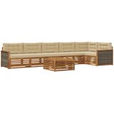  Set vanjskih sofa 7 kom. Prirodna i bež | shoptok.hr