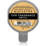 Bath & Body Works Golden Berry Mistletoe dišava za avto nadomestno polnilo 6 ml Cene