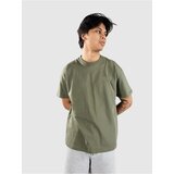 Polar Skate Contrast - Stroke Logo T-shirt moss green | Shoptok.si