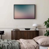  Slika - Nostalgic Gradient - Gradient Composition in Subdued Colors 120x80 U crnom drvenom okviru | shoptok.hr