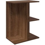 vidaXL Nočna omarica 2 kosa rjavi hrast 46,5x29x61 cm inženirski les | Shoptok.si