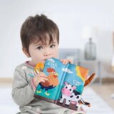 Woopie baby knjiga s tkaninom životinjskih repova | shoptok.hr
