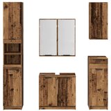  Set namještaja za kupaonicu 5 pcs Staro drvo Konstruirano drvo | shoptok.hr