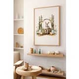 WALLXPERT Arteastermodel64-3348 Višenamenska Dekorativna Slika u Ram | Eponuda.com