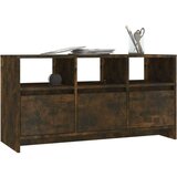 TV omarica dimljeni hrast 102x37,5x52,5 cm iverna plošča, (20732115) | Shoptok.si