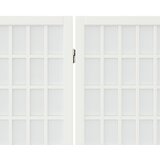  Sklopiva sobna pregrada 6 panela japanski stil 240x170cm bijela | shoptok.hr