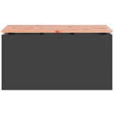  Vrtna klupa Crna 80 x 40 x 43 cm Čelik | shoptok.hr