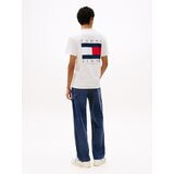 Tommy Jeans Majica mornarska / rdeča / bela | Shoptok.si